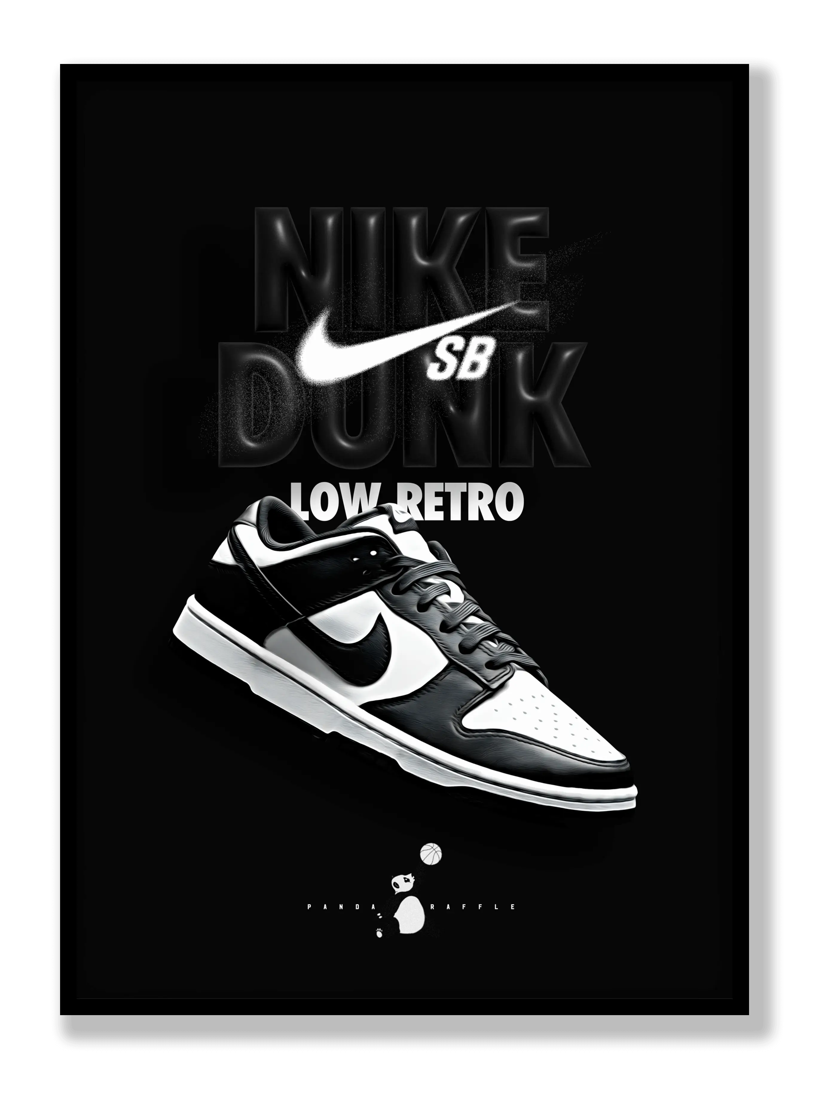 Nike Dunk Low Retro-Poster