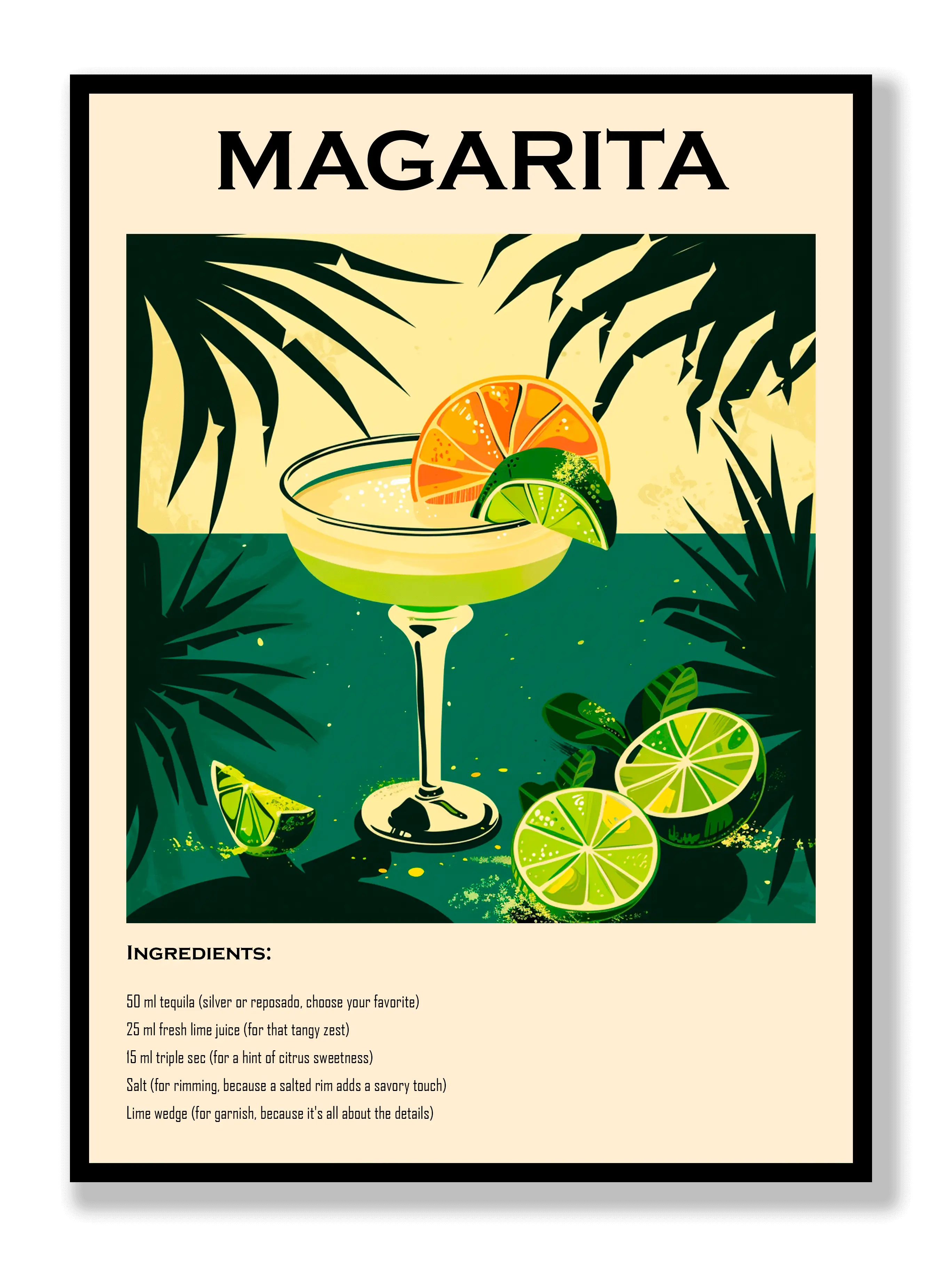 Margarita-Poster
