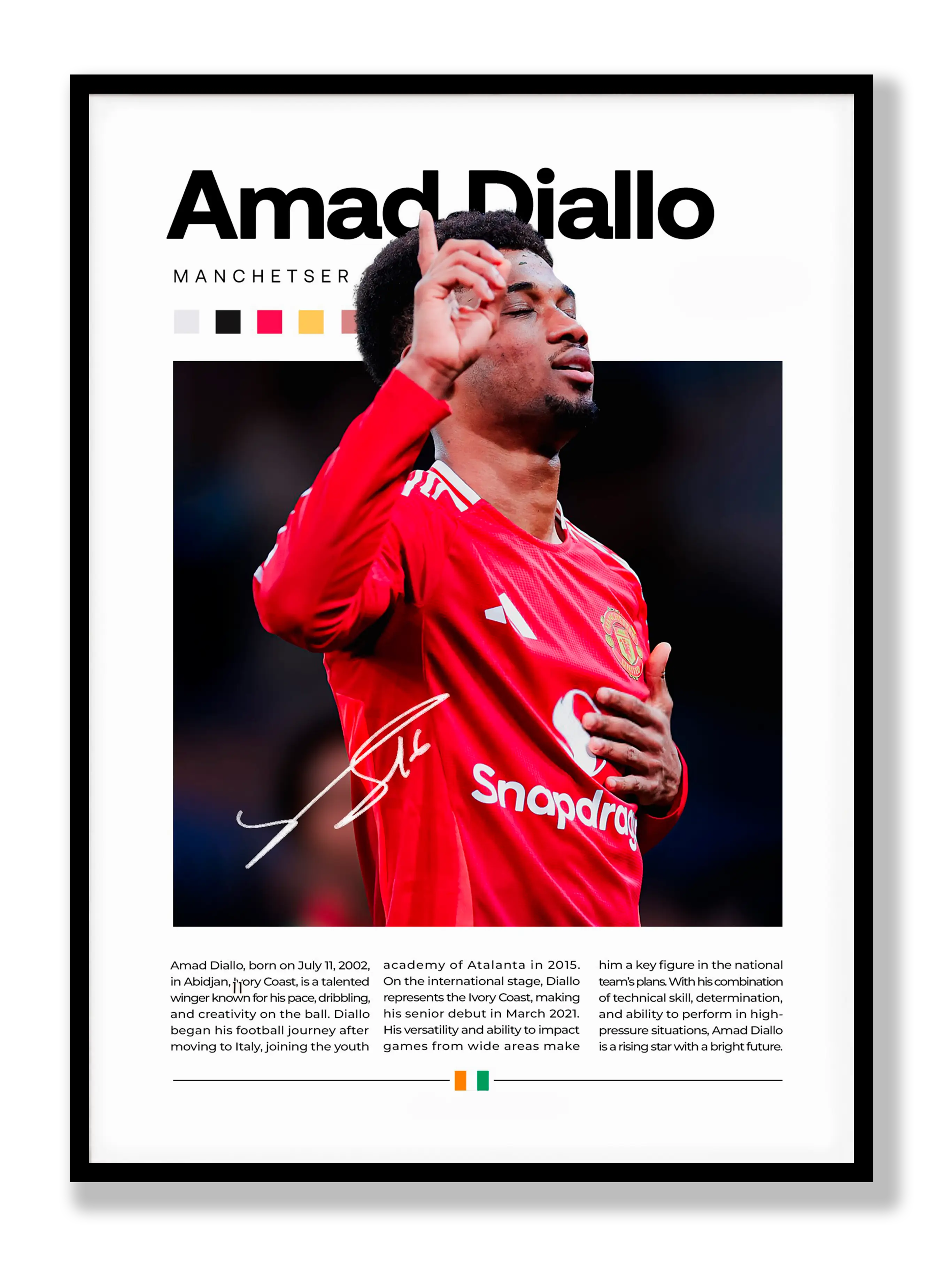 Amad Diallo Poster