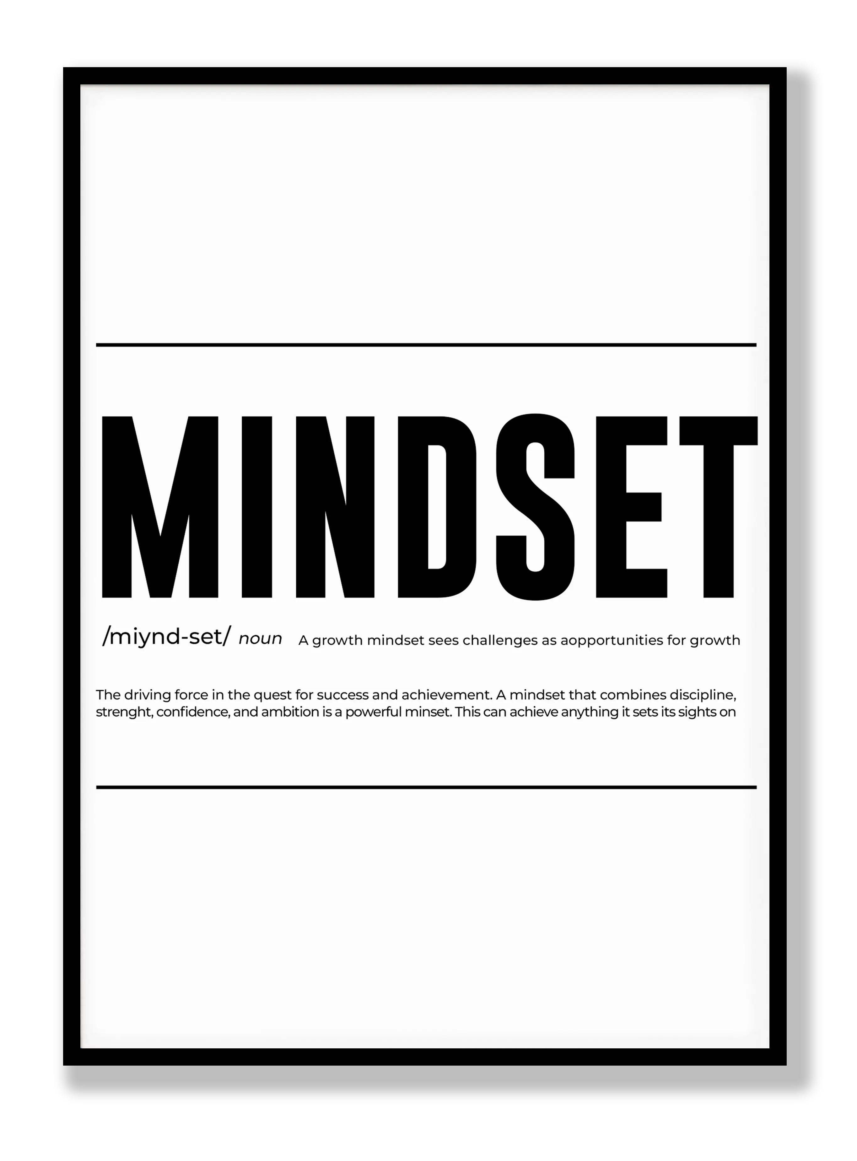 Mindset Poster