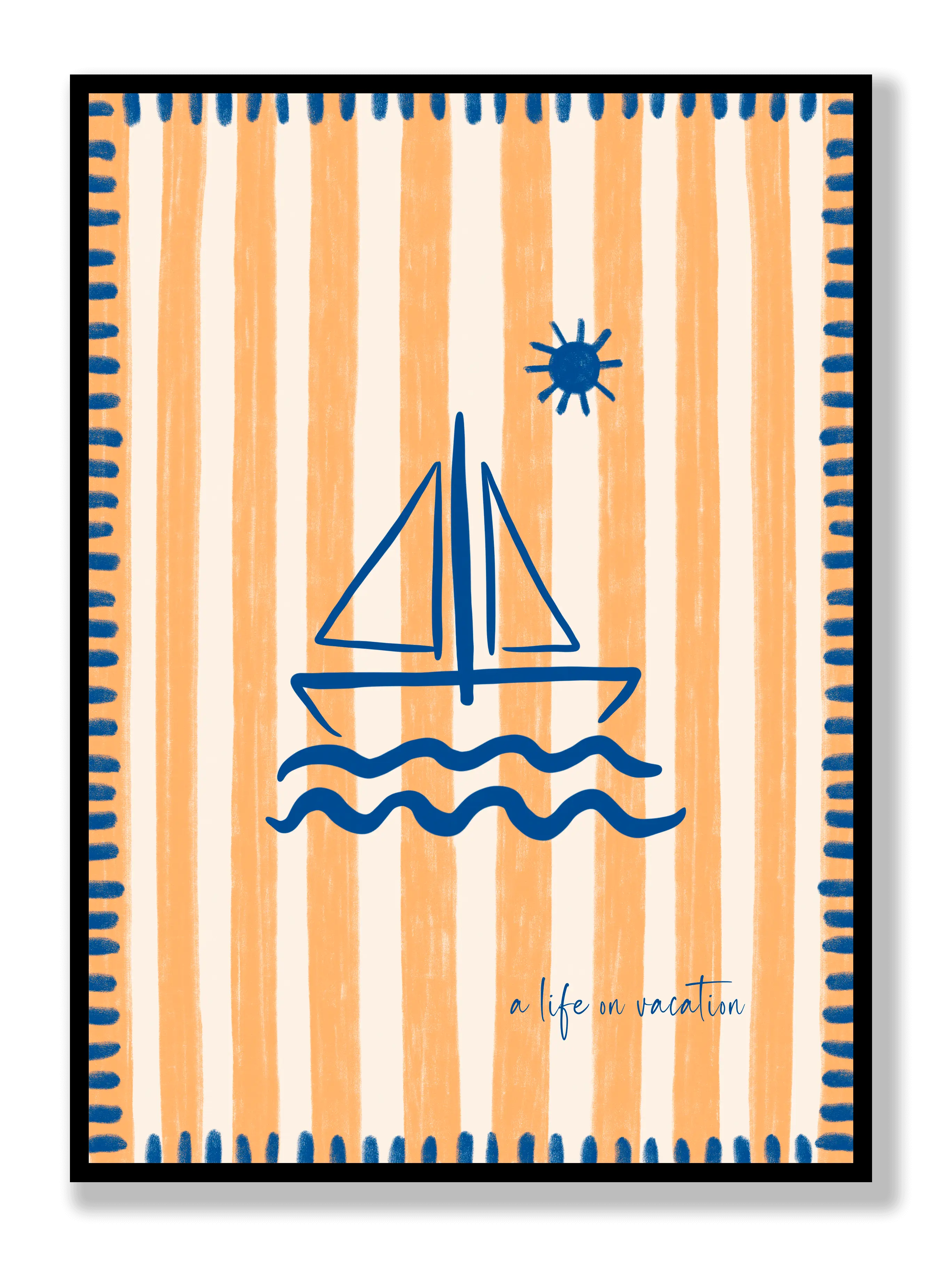 A Life On Vacation Poster