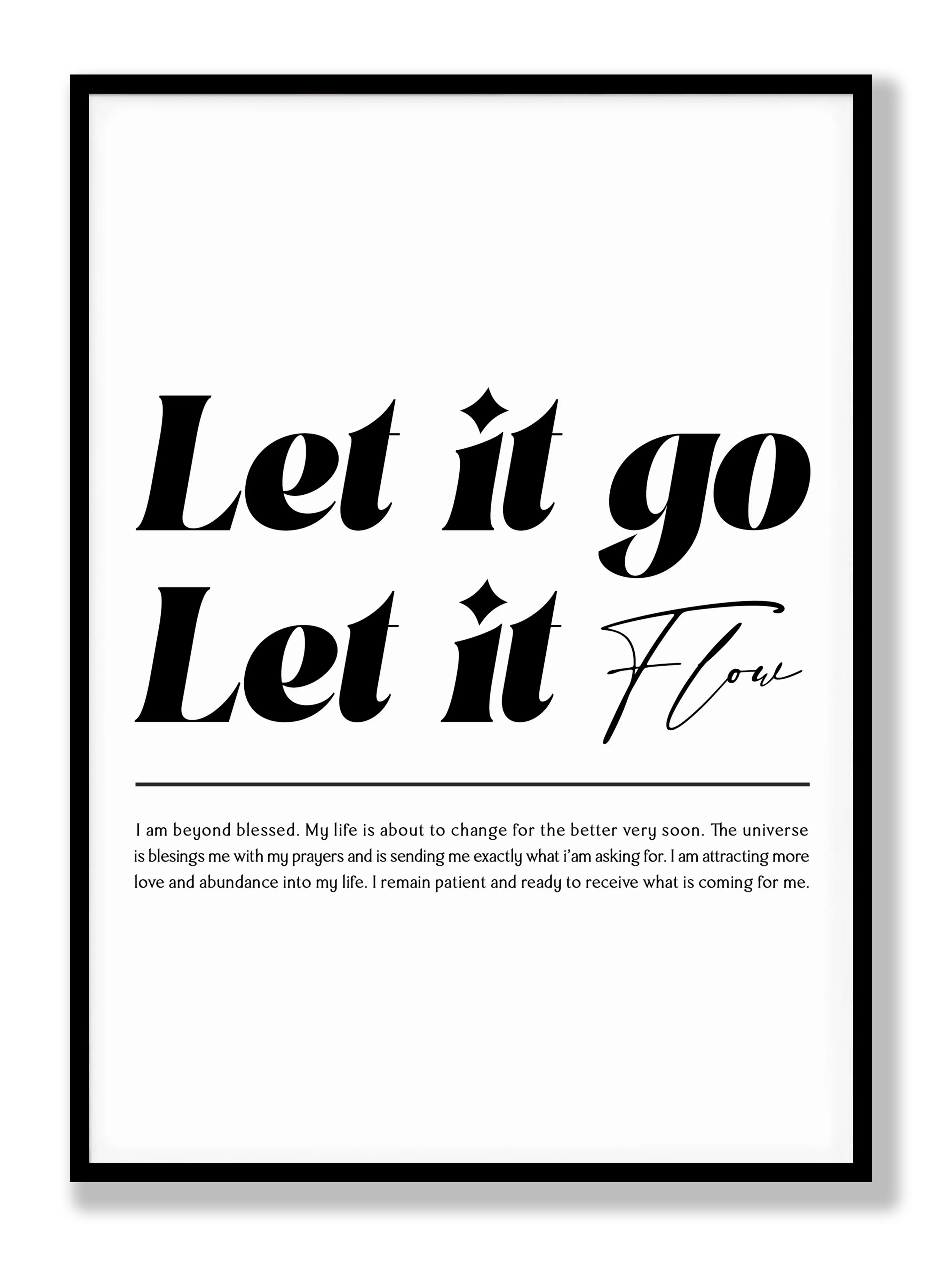 Let it go Poster