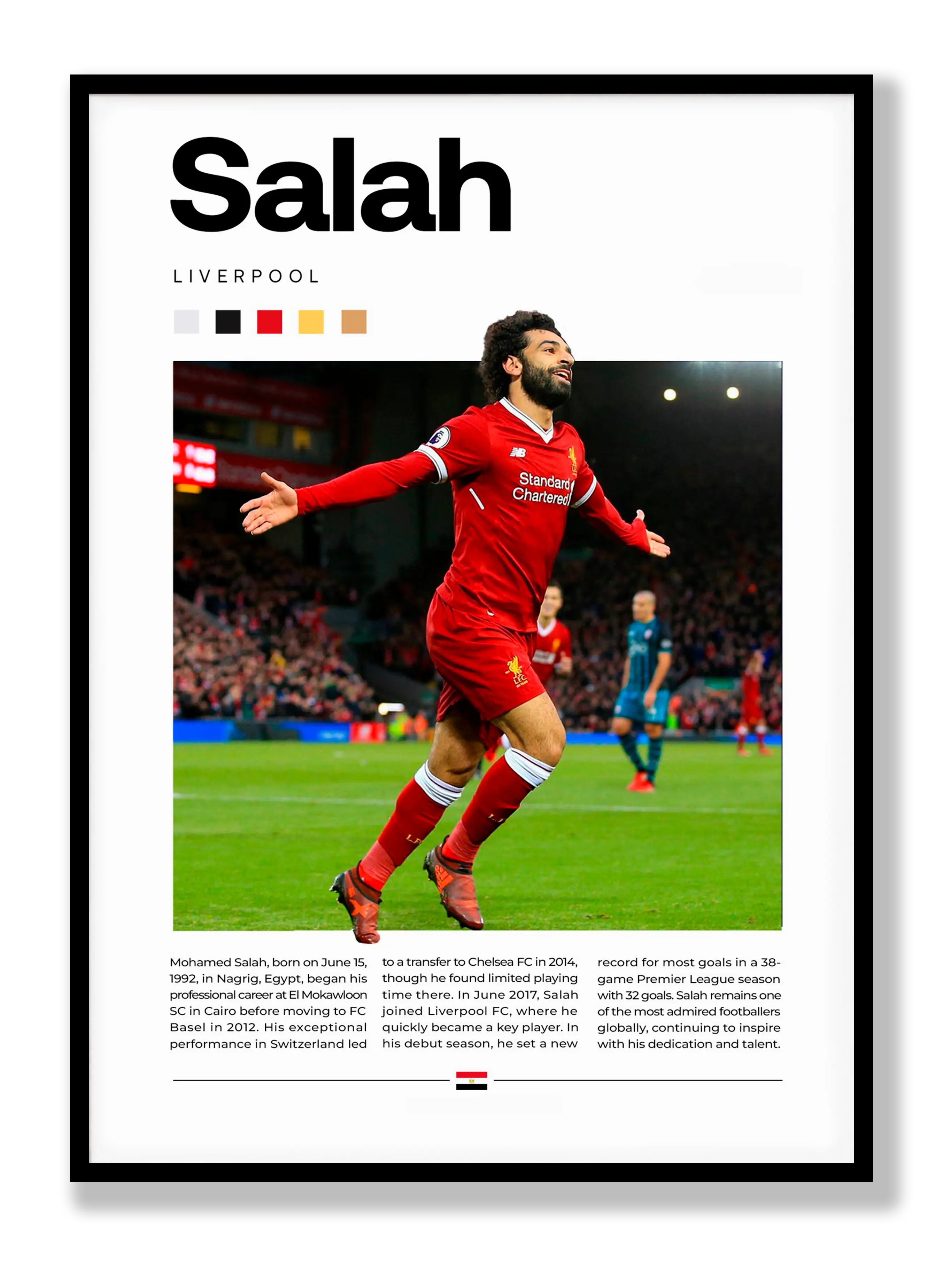 Mohamed Salah Poster