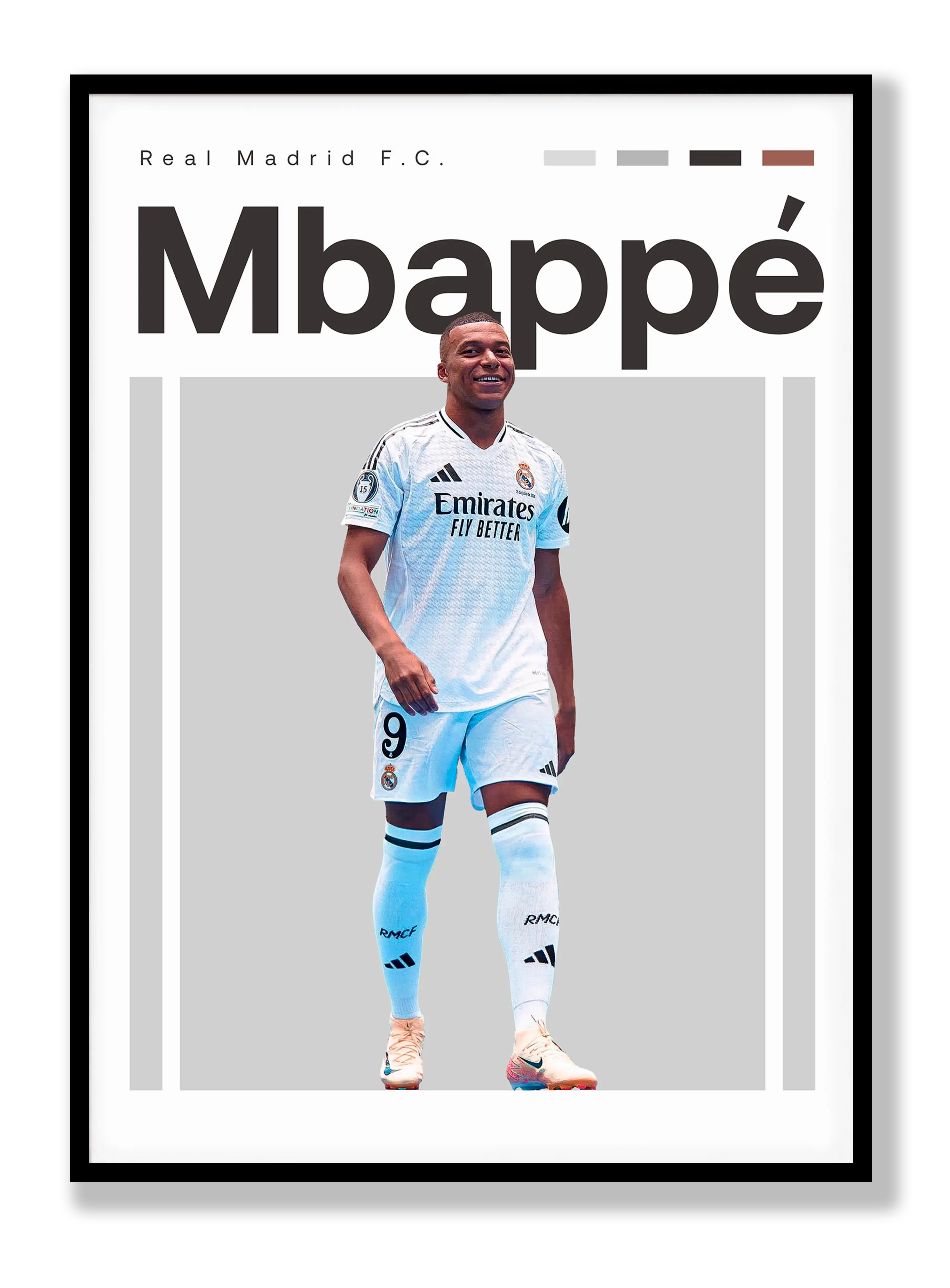 Kylian Mbappé Poster