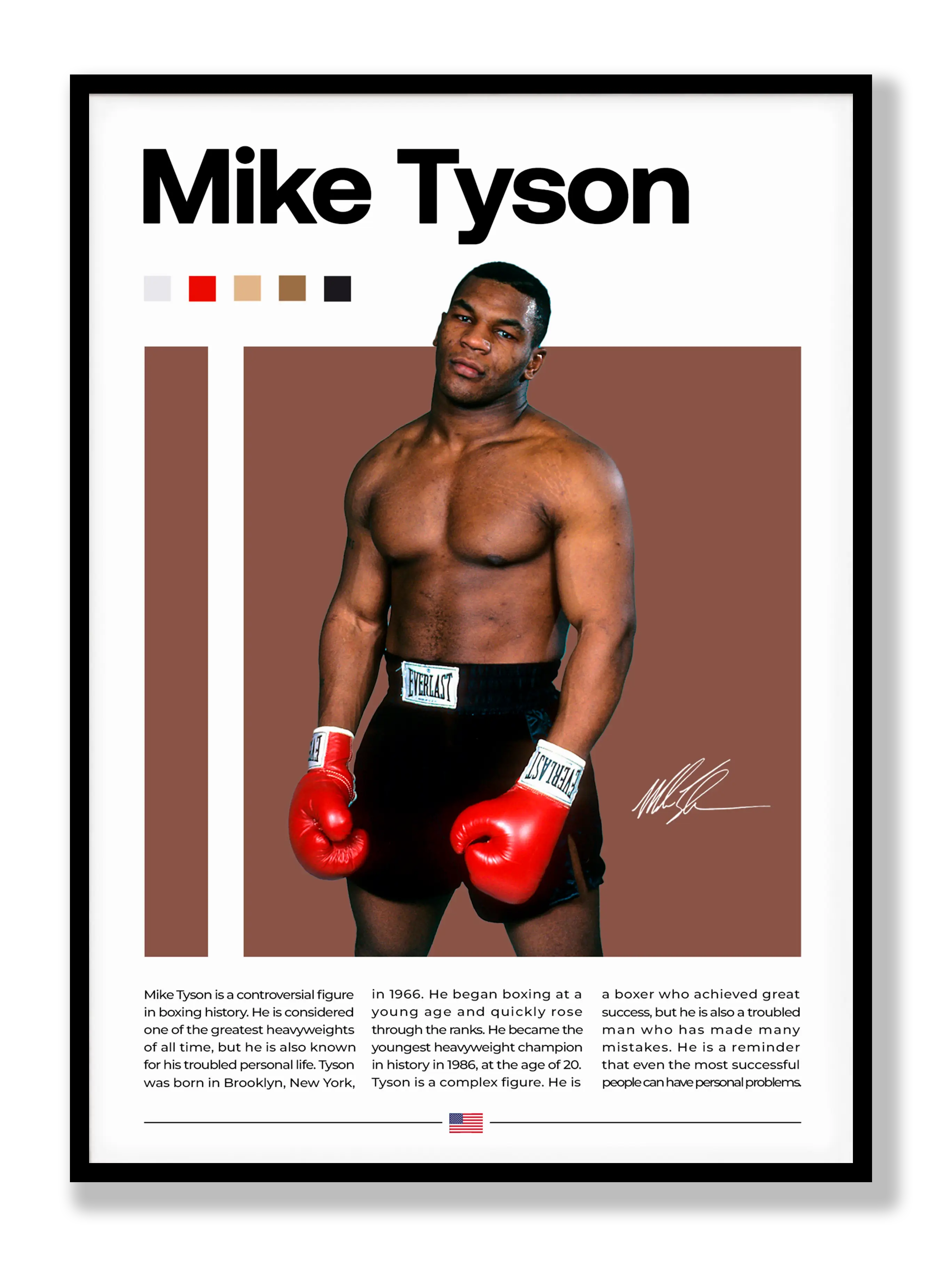 Mike Tyson Poster