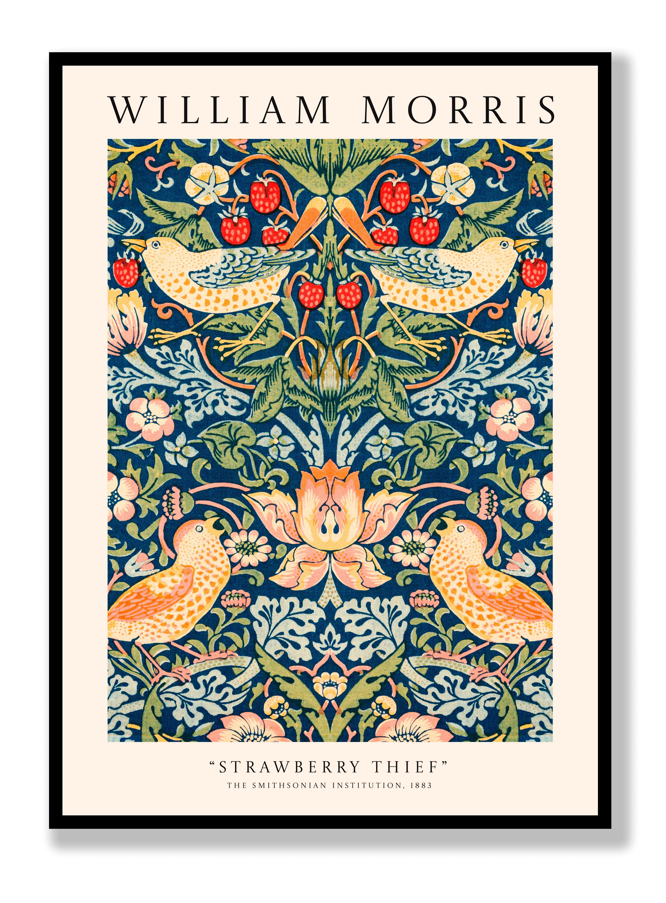 William Morris - Erdbeerdieb Poster