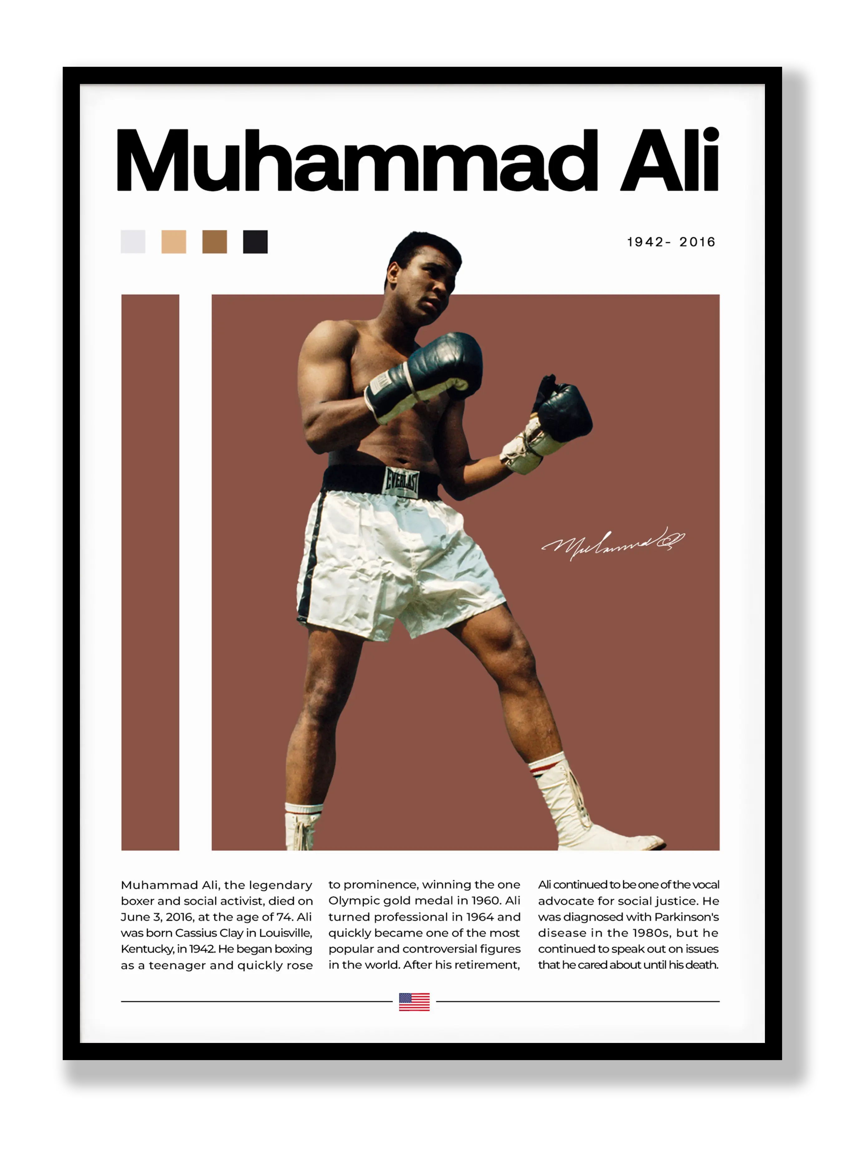 Muhammed Ali Poster
