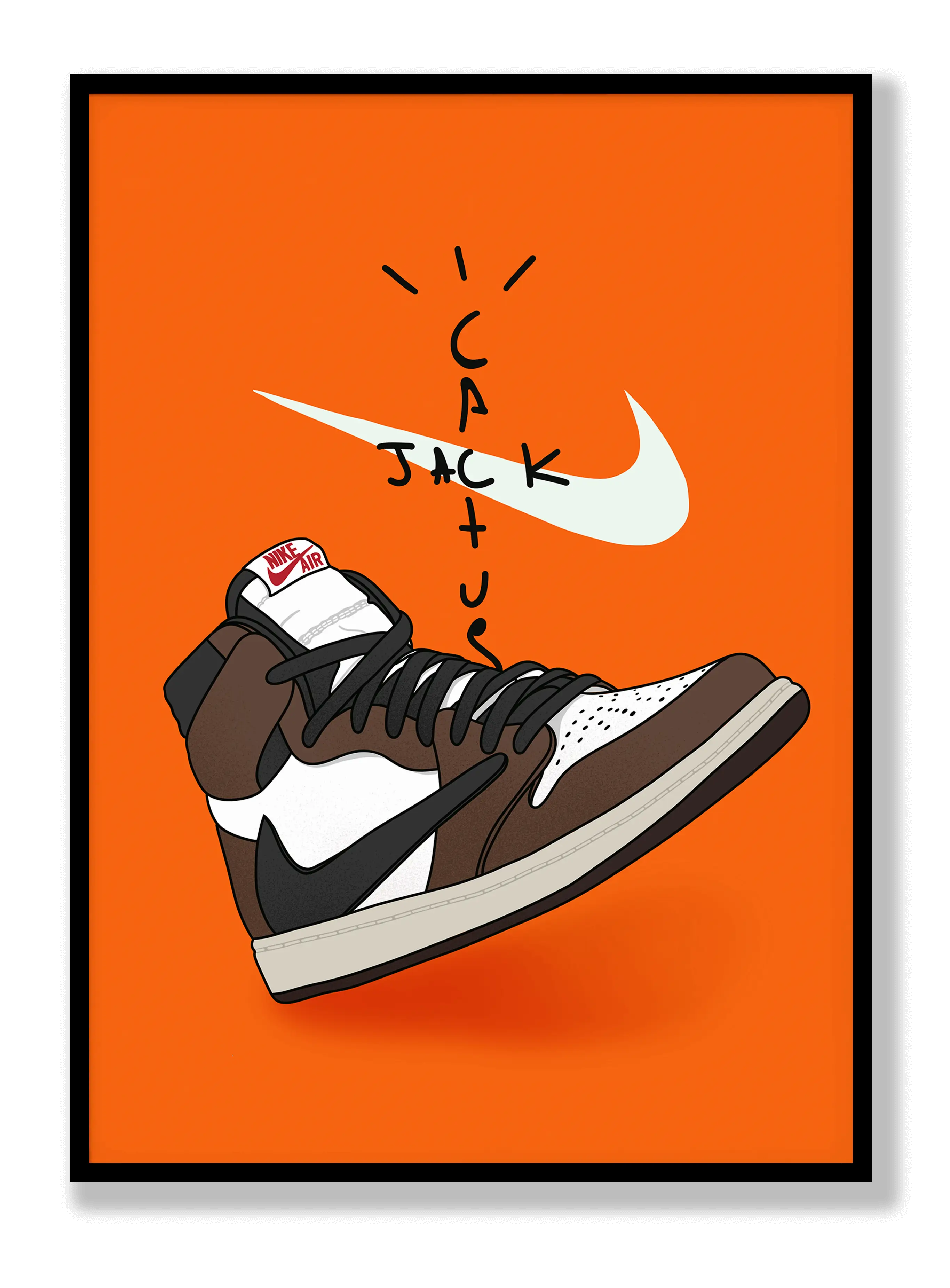 Jordan 1 „Travis Scott“ Poster