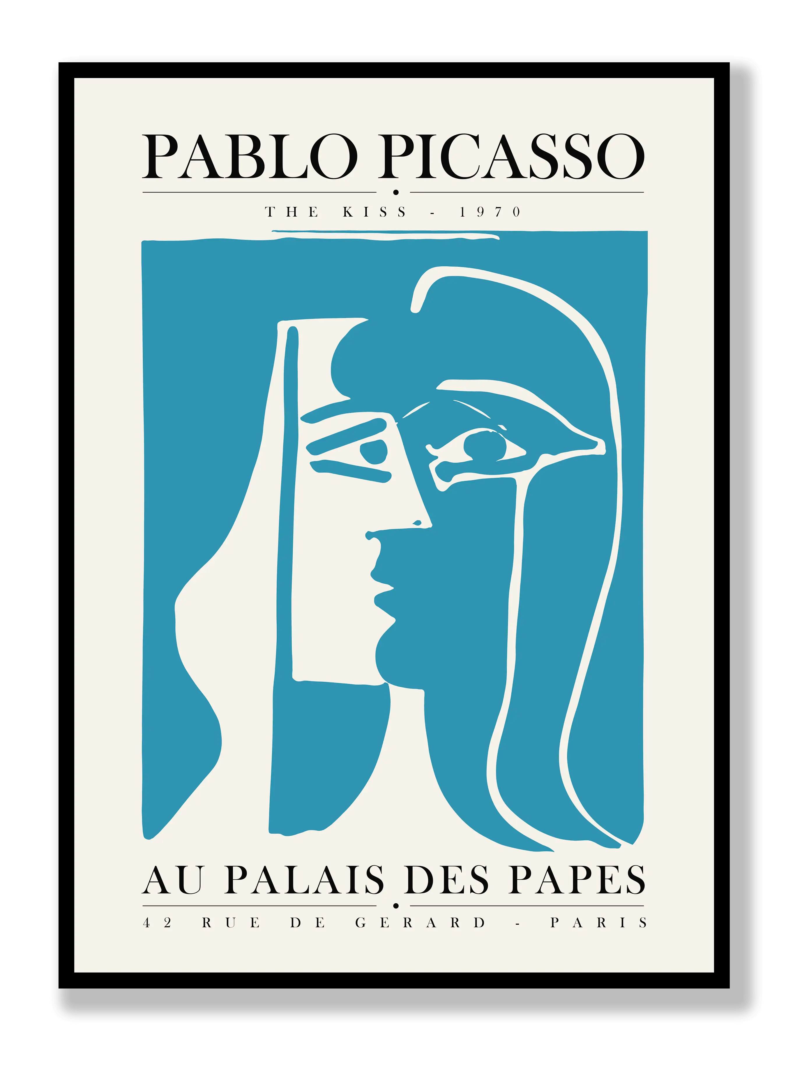 Picasso - Der Kuss Poster