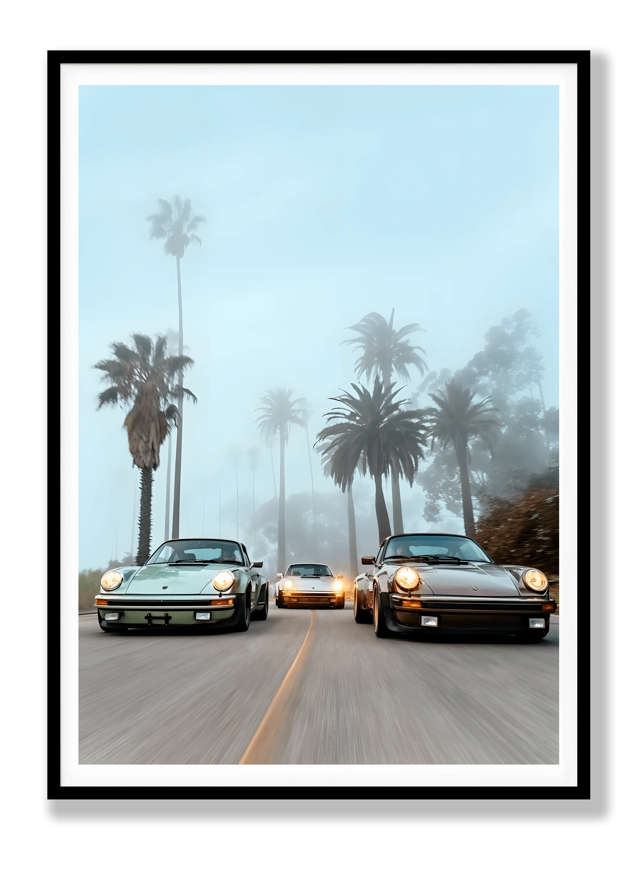 Porsche Vintage Poster