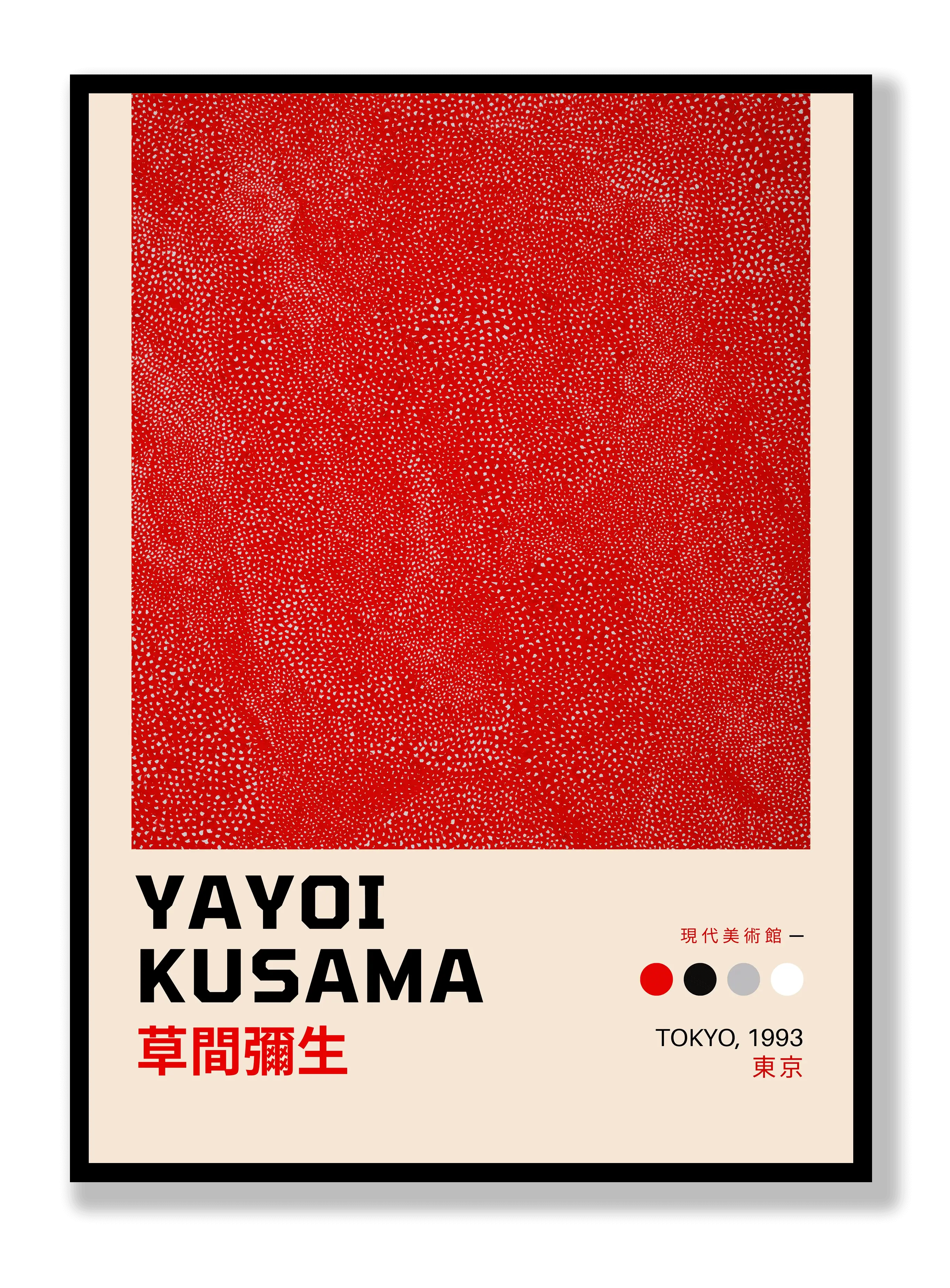 Yayoi Kusama – Tokio 1993 Poster